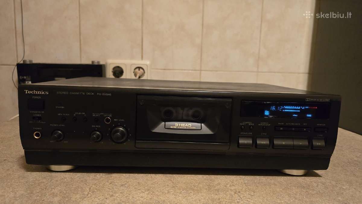 Kasetinė deka Technics RS-bx 646 - nuotraukos Nr. 2
