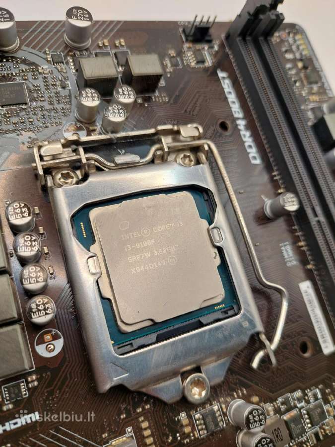 Msi Motinine plokste + i3 Cpu - nuotraukos Nr. 2