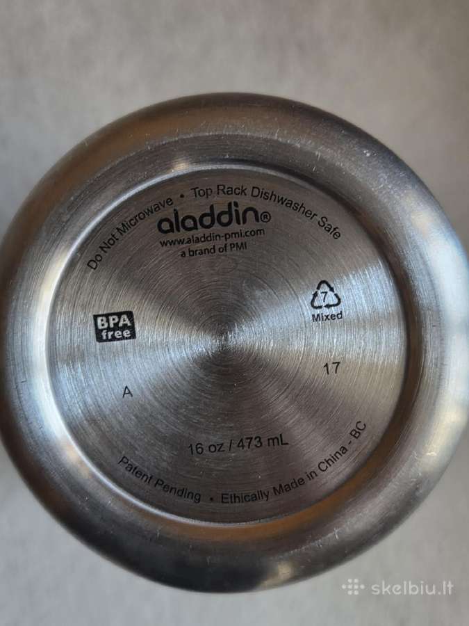 Aladdin nerūdijančio plieno termo puodelis 473ml - nuotraukos Nr. 4