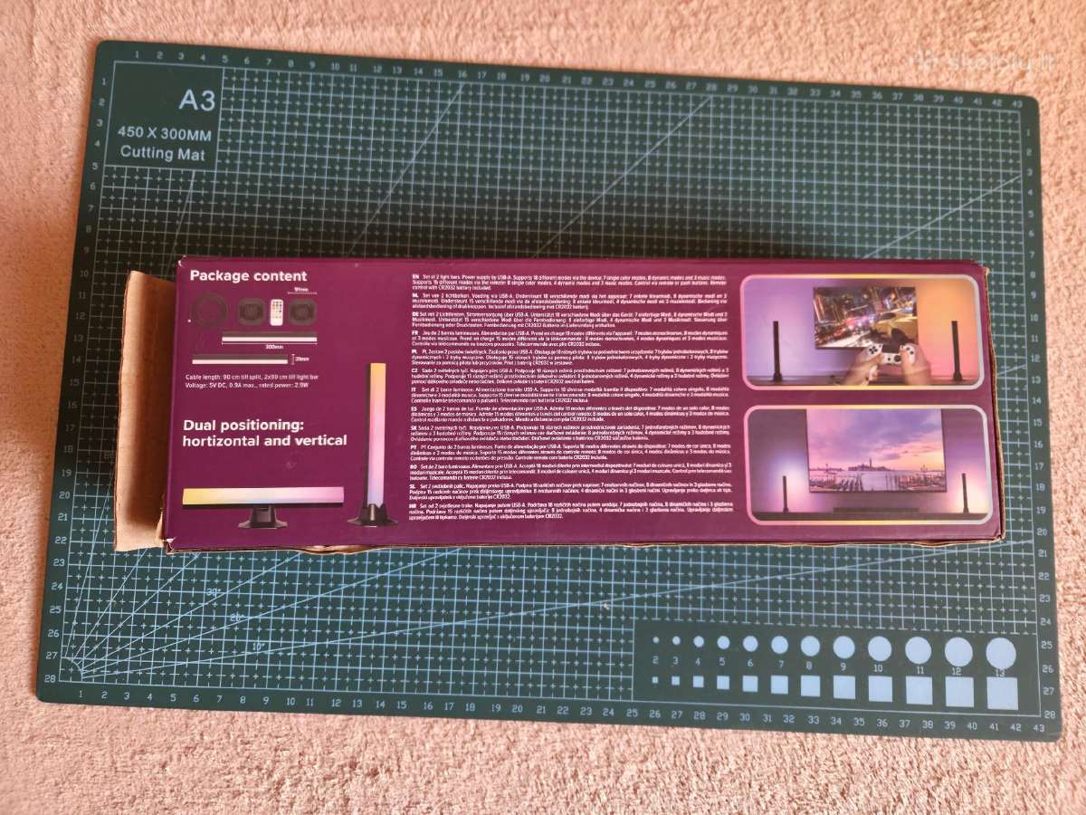 Rgb LED šviesos juostų komplektas Multicolor Light - nuotraukos Nr. 3