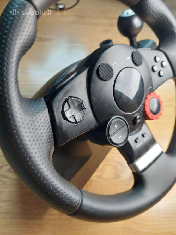 Vairas su pedalais Logitech - nuotraukos Nr. 4