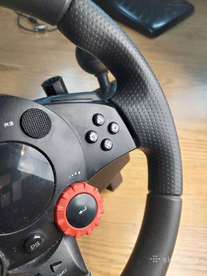 Vairas su pedalais Logitech - nuotraukos Nr. 5