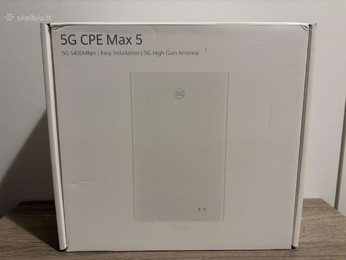 Huawei 5G antena + WiFi modemo komplektas - nuotraukos Nr. 2