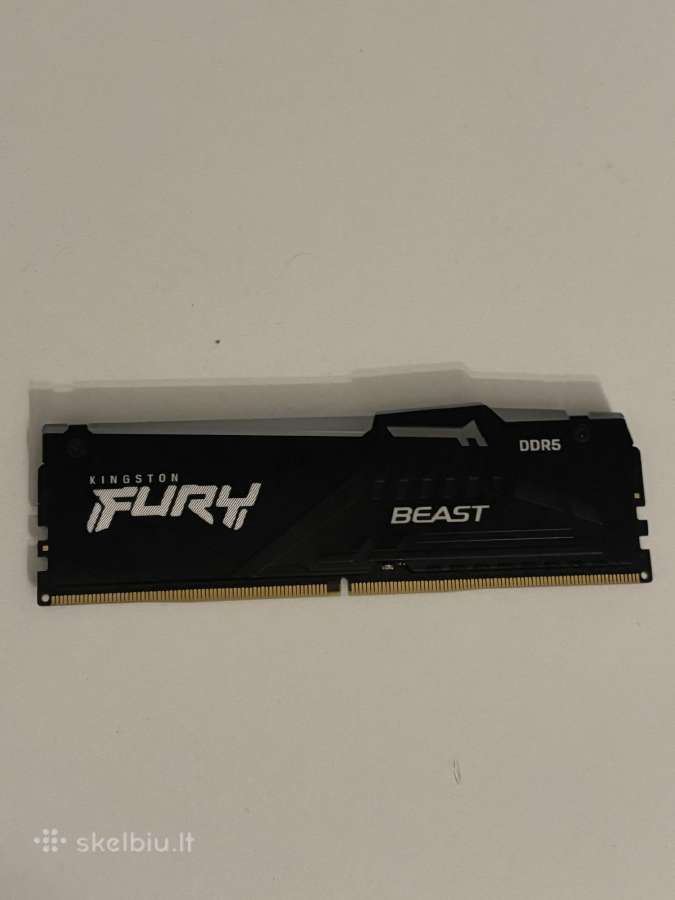 Kingston Fury Beast Ddr5 (1x16gb) 5600mhz Cl36 - nuotraukos Nr. 2