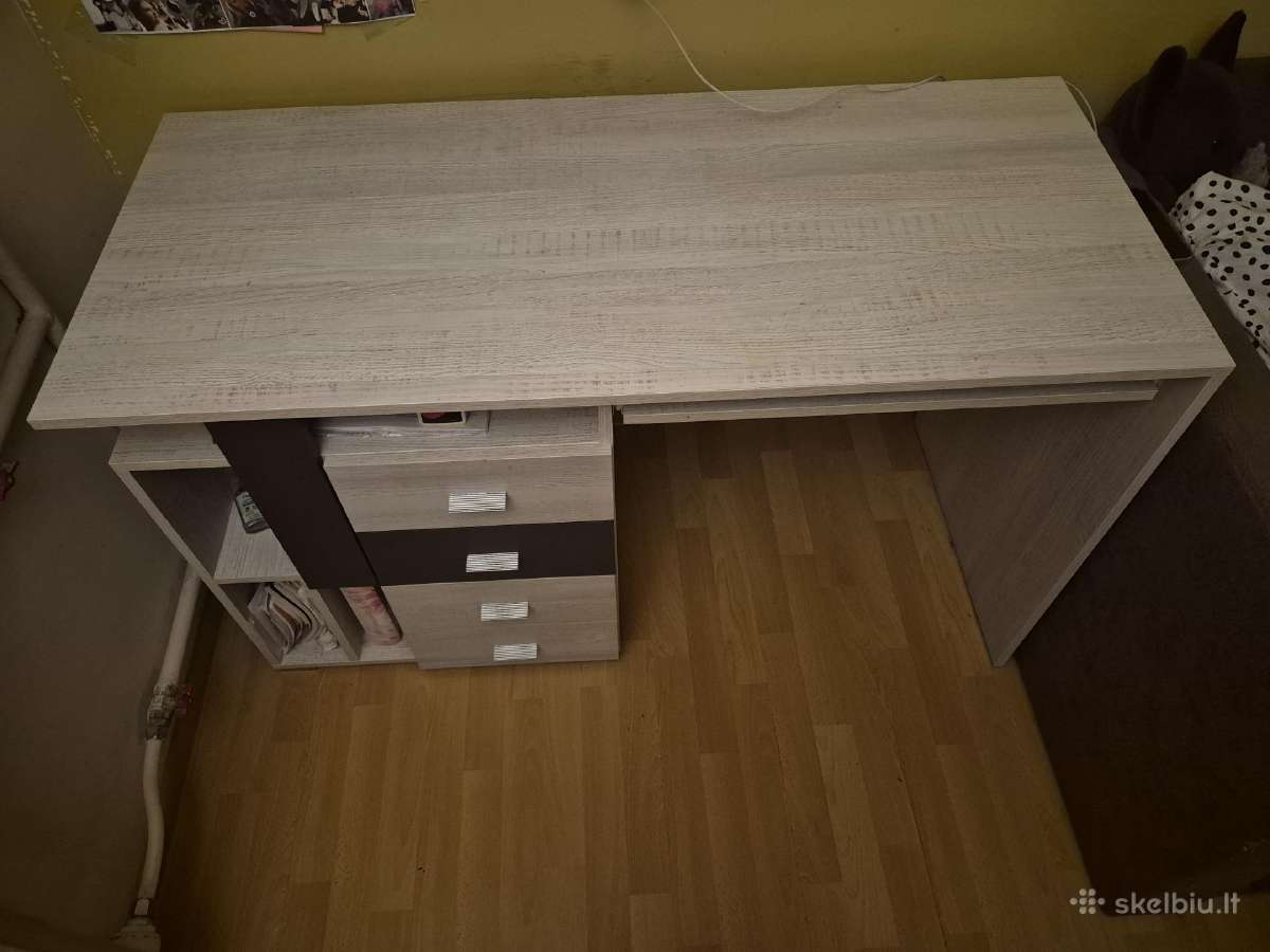 Rašomasis stalas + kede - nuotraukos Nr. 2