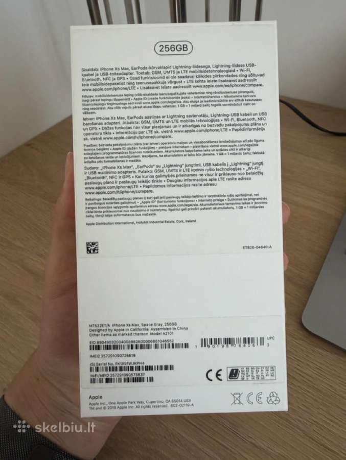 iPhone XS Max, 256 GB - nuotraukos Nr. 4