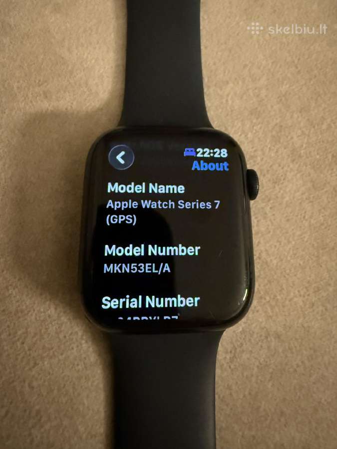 Apple Watch 7 45mm - nuotraukos Nr. 2