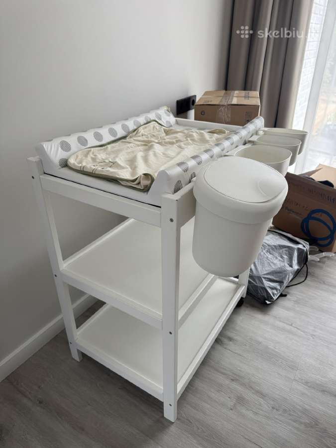 Ikea vystymo stalas su priedais - nuotraukos Nr. 2