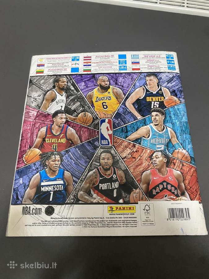 Nba Sticker Collection 2022–23 – pilnai surinktas - nuotraukos Nr. 2