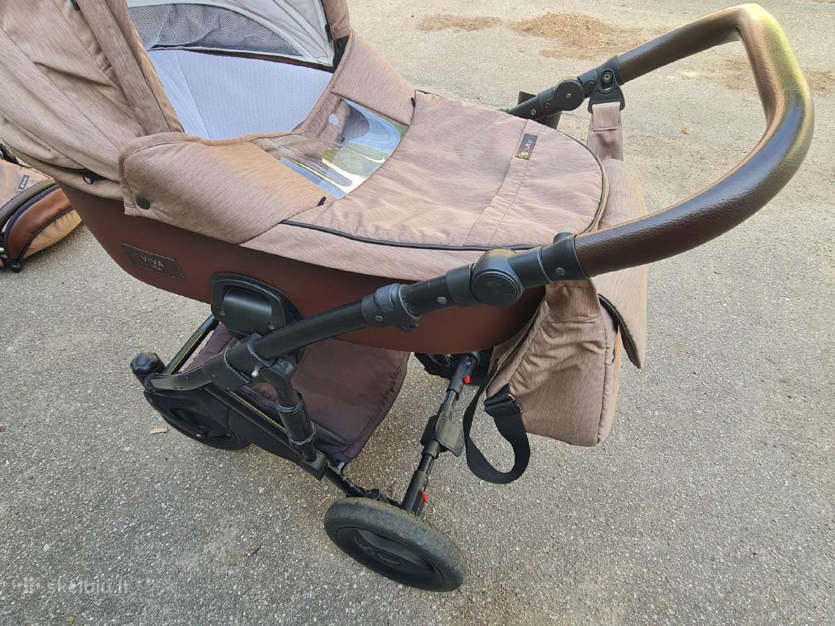 Tutis Viva Life 3in1 vežimėlis - nuotraukos Nr. 9