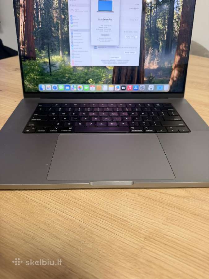 MacBook Pro 16 m2 Max - nuotraukos Nr. 6