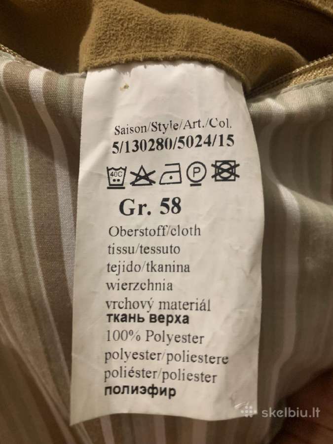 Parduodu vyrišką striukę geros būklės dydis Xxxl - nuotraukos Nr. 4