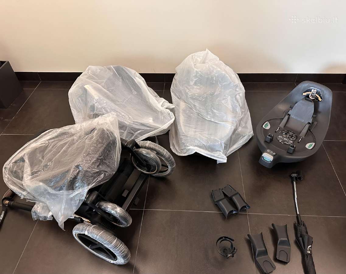 Cybex e-priam V3 Rose Gold 4in1, Cloud Z, Isofix - nuotraukos Nr. 5