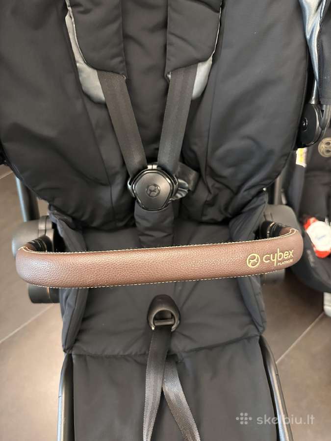 Cybex e-priam V3 Rose Gold 4in1, Cloud Z, Isofix - nuotraukos Nr. 9