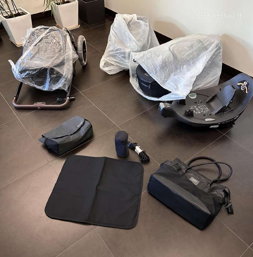 Cybex e-priam V3 Rose Gold 4in1, Cloud Z, Isofix - nuotraukos Nr. 15