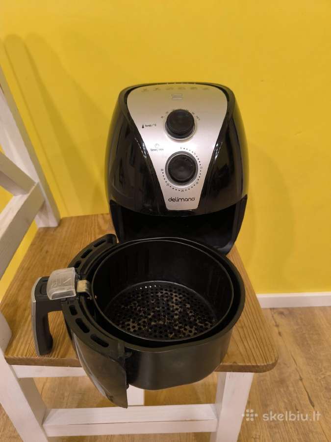 Karšto oro gruzdintuvė Delimano Air Fryer - nuotraukos Nr. 2