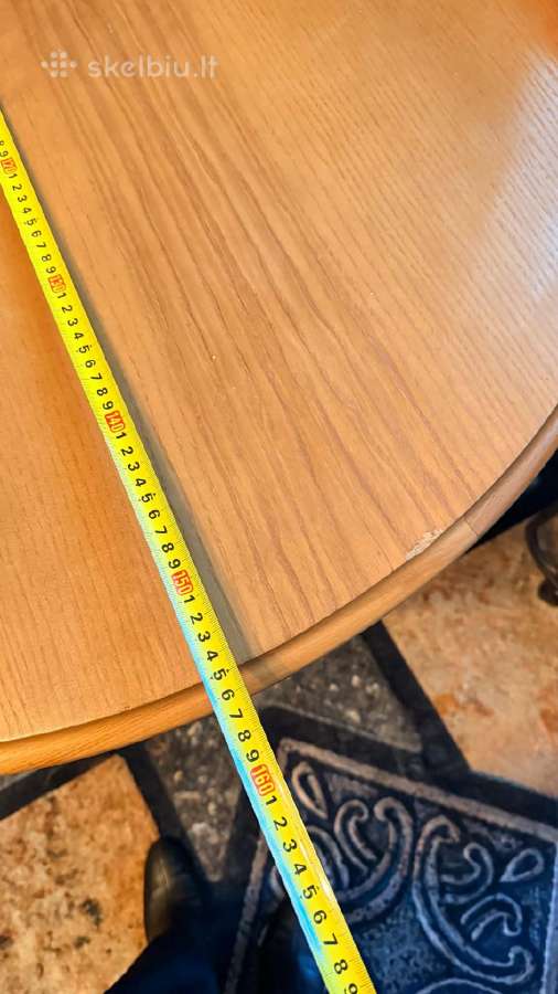 Uosinis valgomojo stalas su 6 kėdėmis - nuotraukos Nr. 6
