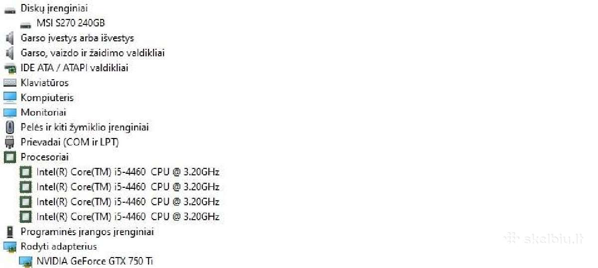 Biudžetinis kompiuteris su i5/SSD/16gb/2gb video - nuotraukos Nr. 4