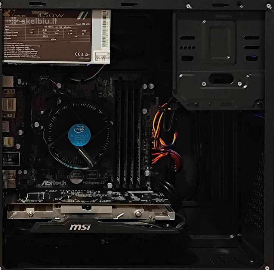 Biudžetinis kompiuteris su i5/SSD/16gb/2gb video - nuotraukos Nr. 5