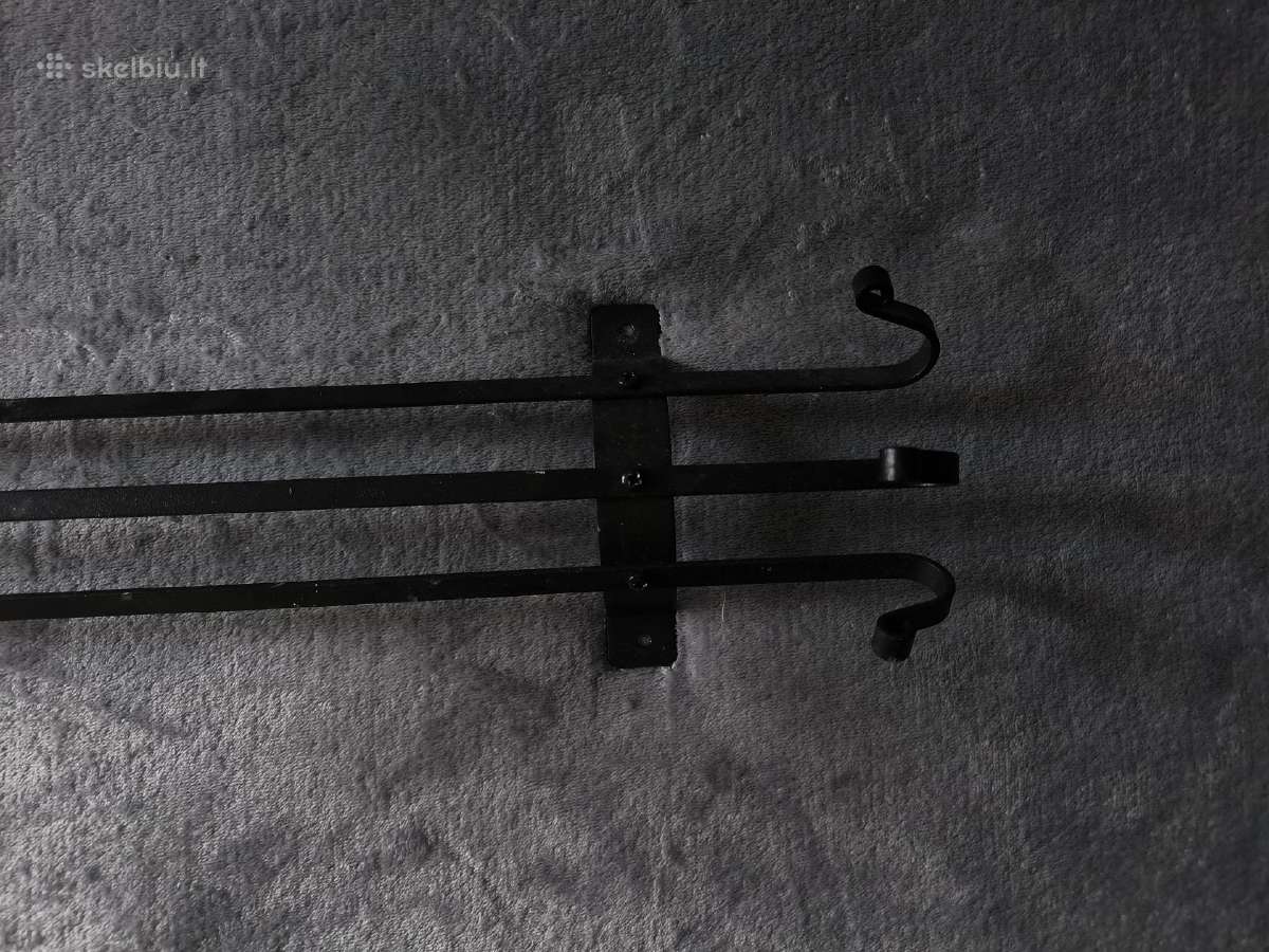 Metalinės pakabos ant sienos - nuotraukos Nr. 2