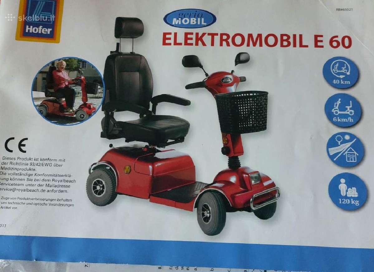 Gerio Mobil elektrinis skuteris - nuotraukos Nr. 9