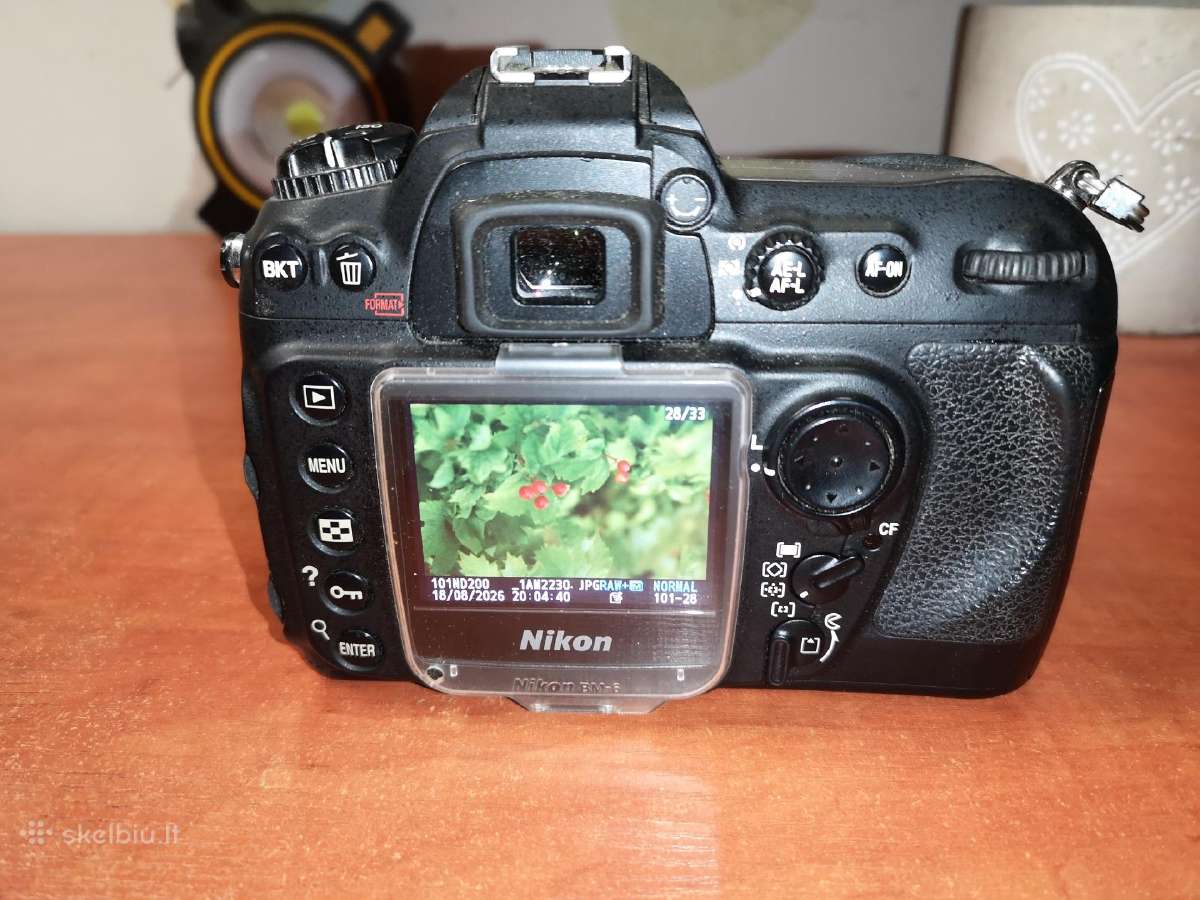 Nikon D200 / Shutter count tik 16375 - nuotraukos Nr. 5