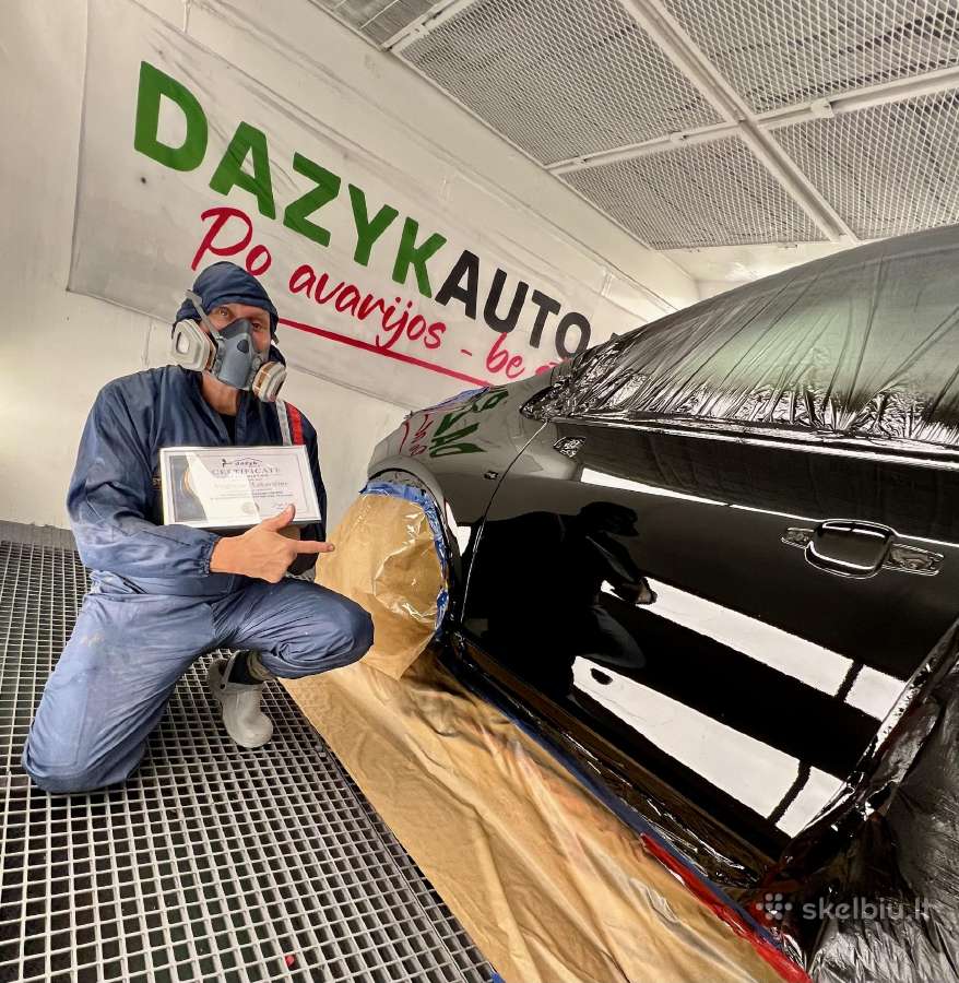 Automobilių Paruošimo Ir Dažymo Mokymai Kaune - nuotraukos Nr. 2