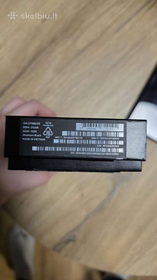 Samsung Galaxy S23 Ultra 512 GB / 12 GB RAM - nuotraukos Nr. 7
