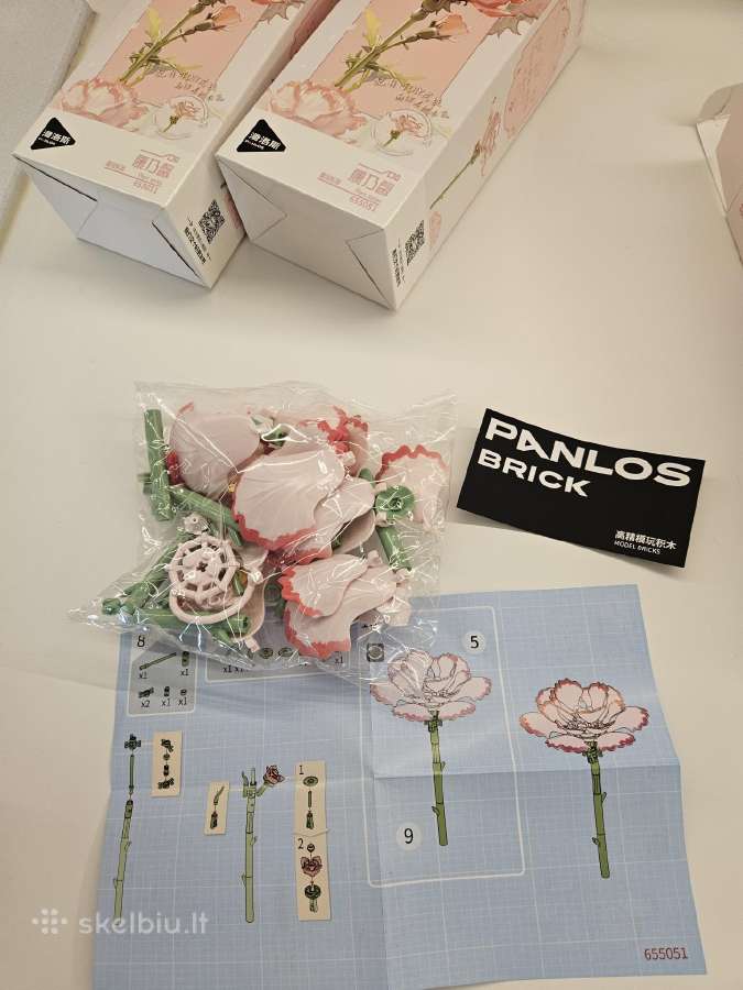 Lego gėlės - nuotraukos Nr. 7