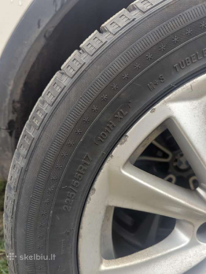 Parduodu Bmw F11 R17 lietus ratlankius su žiemin - nuotraukos Nr. 4