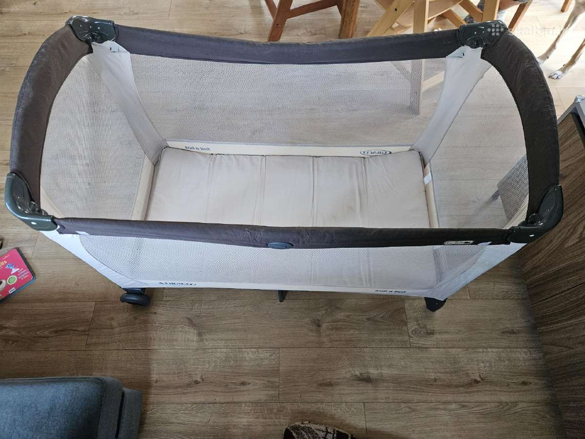 Kelioninė lovytė maniežas Graco Roll a Bed - nuotraukos Nr. 2