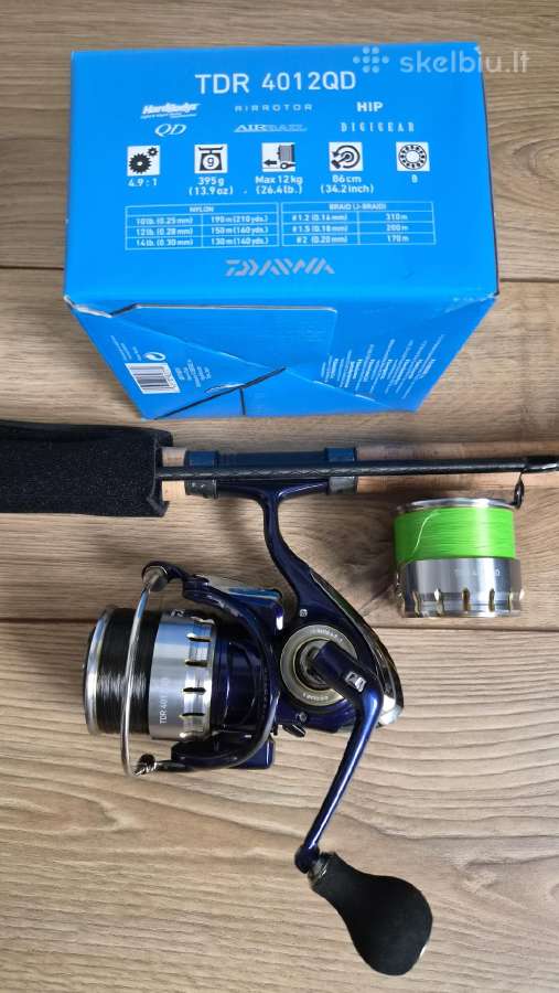 Drennan commercial 12ft Daiwa tdr4012qd smulkmenos - nuotraukos Nr. 2