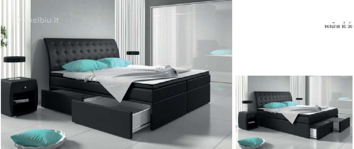 Ivairios Boxspring tipo lovos