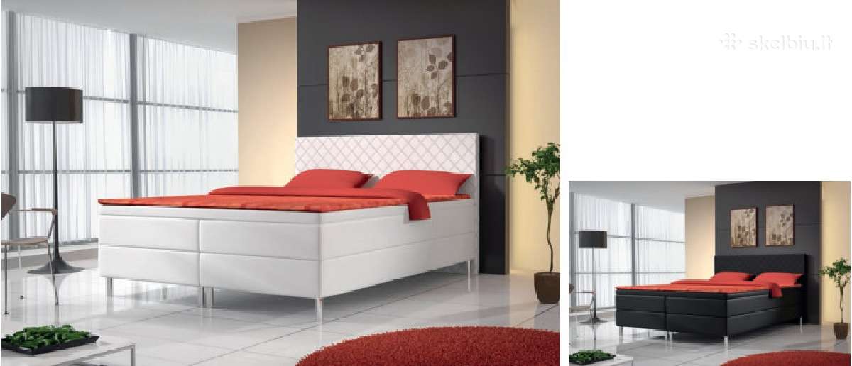Ivairios Boxspring tipo lovos - nuotraukos Nr. 7