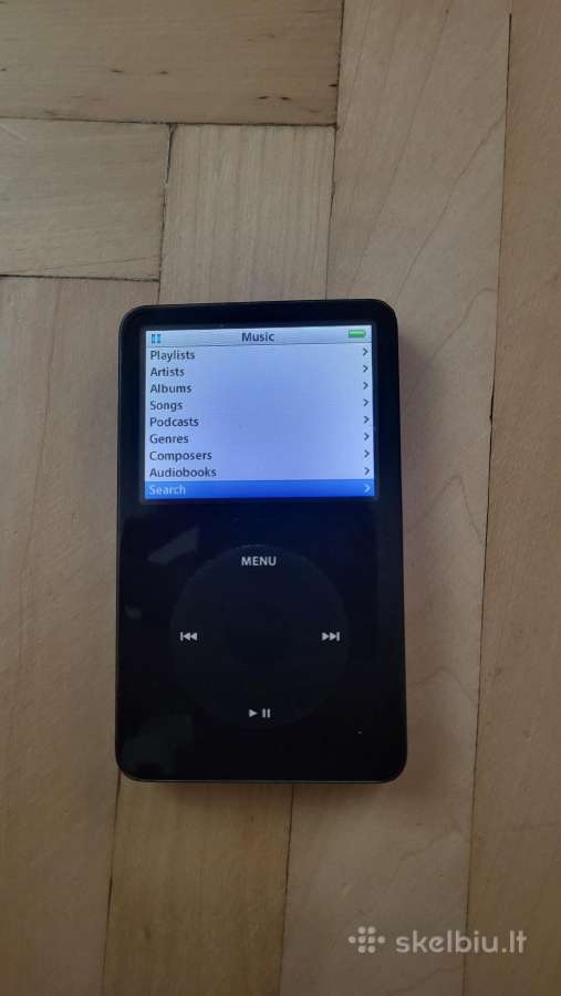Apple iPod classic 5.5 128gb/2000mah grotuvas - nuotraukos Nr. 4