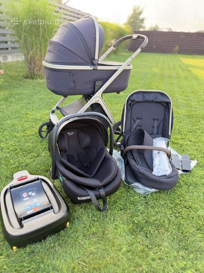 Carrello Vector vežimas+ kedutė+ isofix bazė - nuotraukos Nr. 2