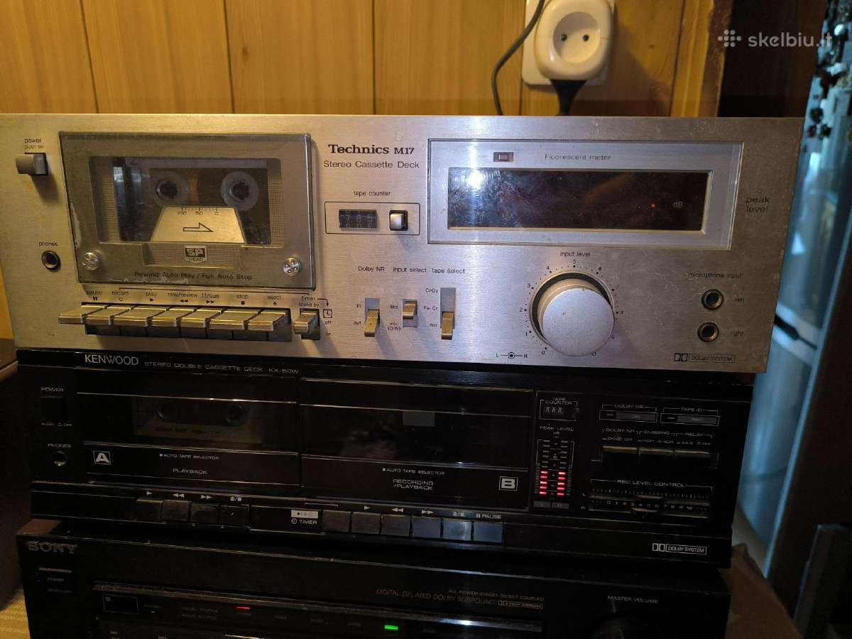 Kasetine Decc Kenwood .tehcnics.sony.philips. - nuotraukos Nr. 3
