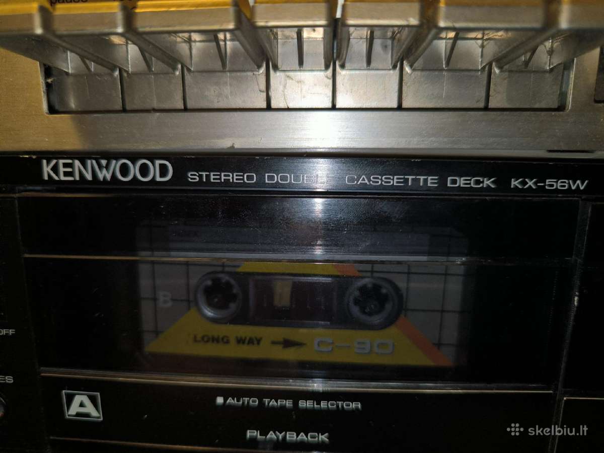 Kasetine Decc Kenwood .tehcnics.sony.philips. - nuotraukos Nr. 5