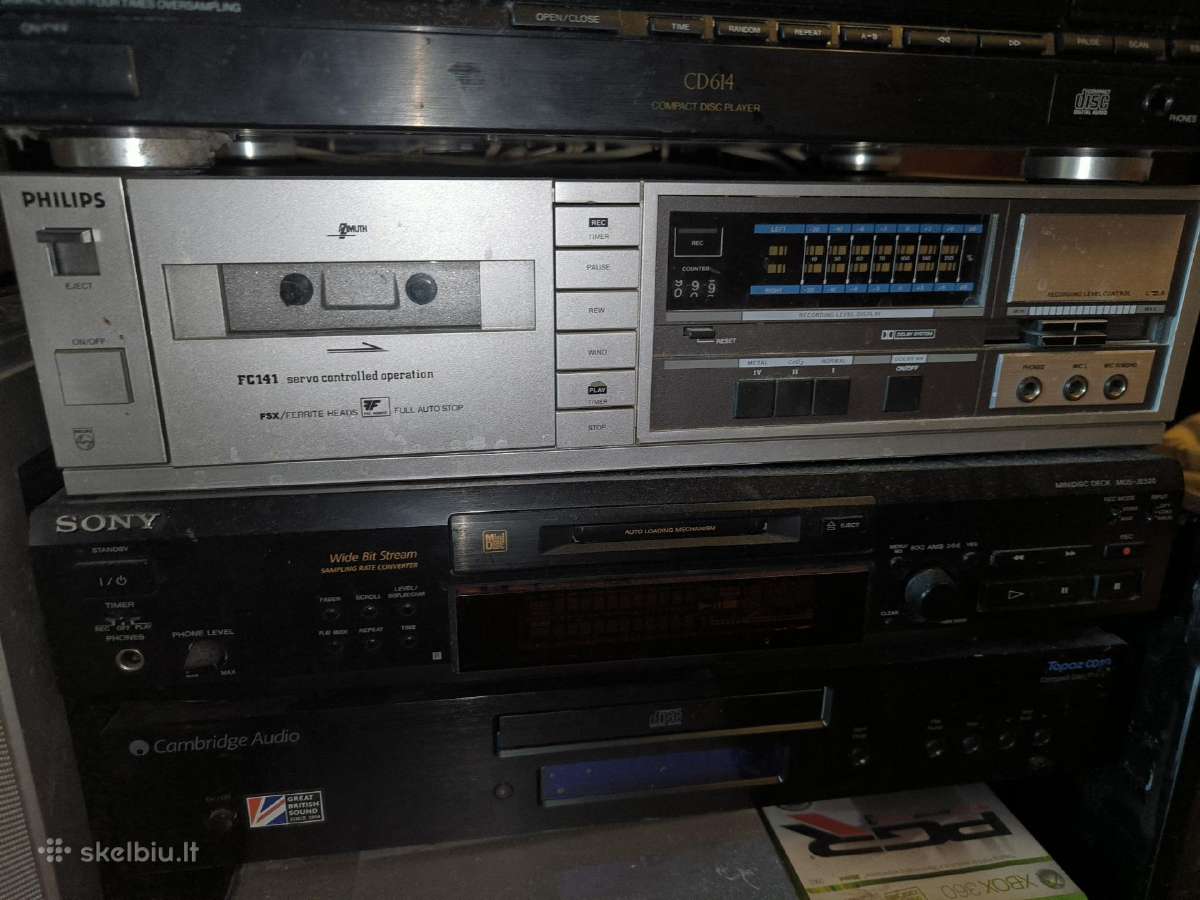 Kasetine Decc Kenwood .tehcnics.sony.philips. - nuotraukos Nr. 4