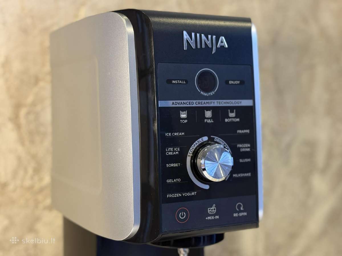 Ledų gamykla Ninja Creami Deluxe Nc 501 Eu - nuotraukos Nr. 4