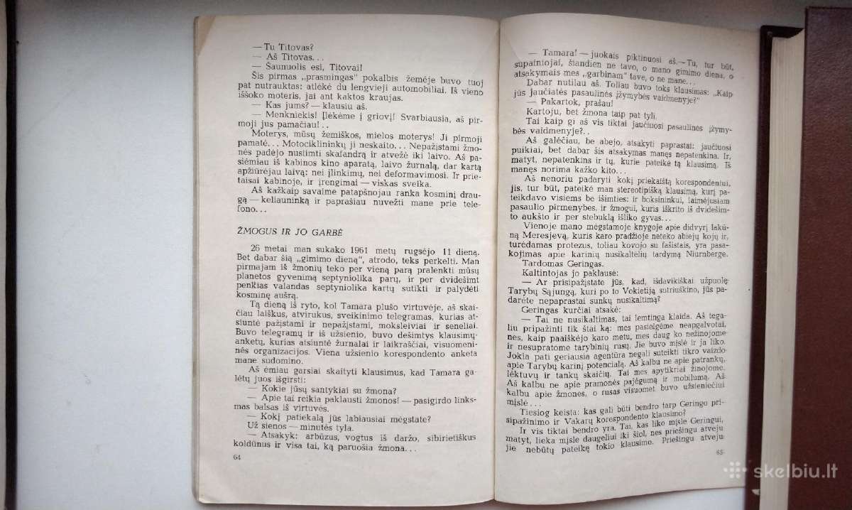 G. Titovas. 17 kosminių aušrų. 1962 m. leid. - nuotraukos Nr. 11