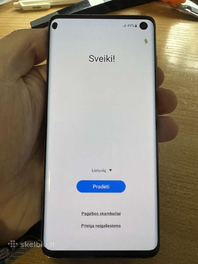 Samsung galaxy s10 - nuotraukos Nr. 4
