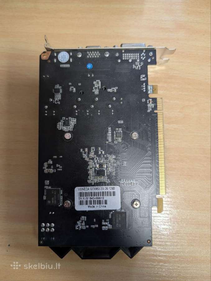 Vaizdo plokštė Veineda Gtx 950 2gb Gddr5 128-bit - nuotraukos Nr. 2