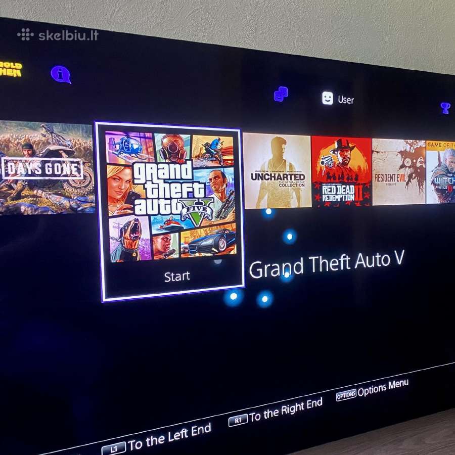Playstation 4 (Atrištas) + 2 pulteliai - nuotraukos Nr. 2
