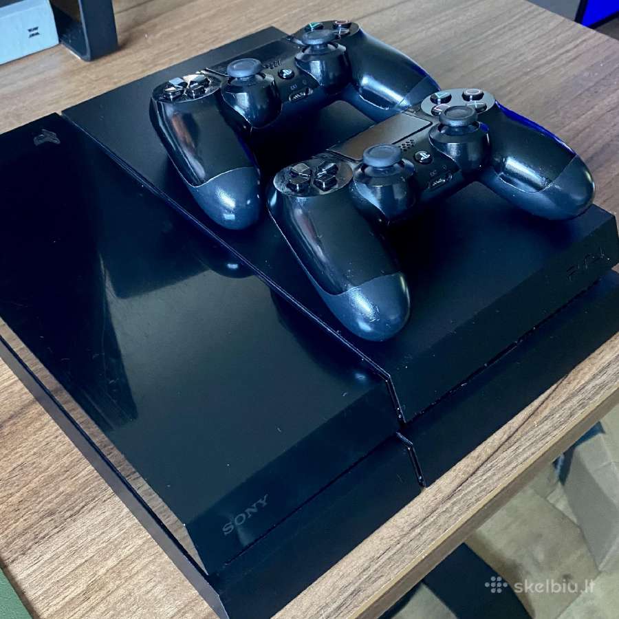 Playstation 4 (Atrištas) + 2 pulteliai - nuotraukos Nr. 5