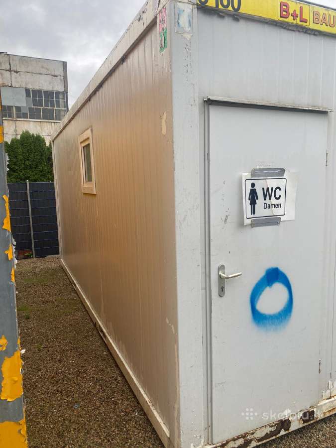 Sanitarinis WC Konteineris 20f - nuotraukos Nr. 8