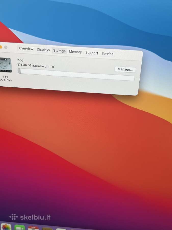 iMac 21.5 4k 1tb - nuotraukos Nr. 5
