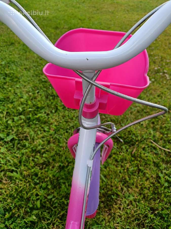 Dviratukas mergaitei Bimbo Bike Girl Buterfly - nuotraukos Nr. 6