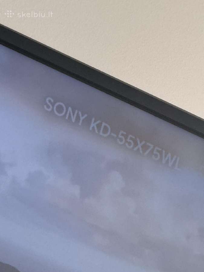 Sony Kd-55x75wl TV - nuotraukos Nr. 4