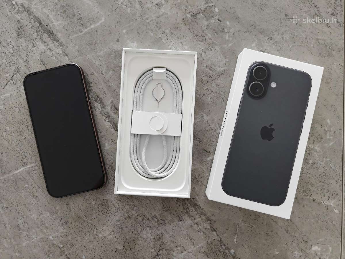 iPhone 17 256gb Black - nuotraukos Nr. 2